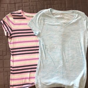 Girls size 10-12 short sleeve shirts